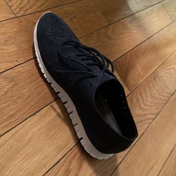 Cole Haan Navy Blue Oxford - Picture 3 of 4